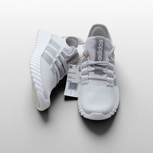 Adidas Kaptir Flow Women’s Gray Sneakers Athletic Running Shoes Comfortable - 6